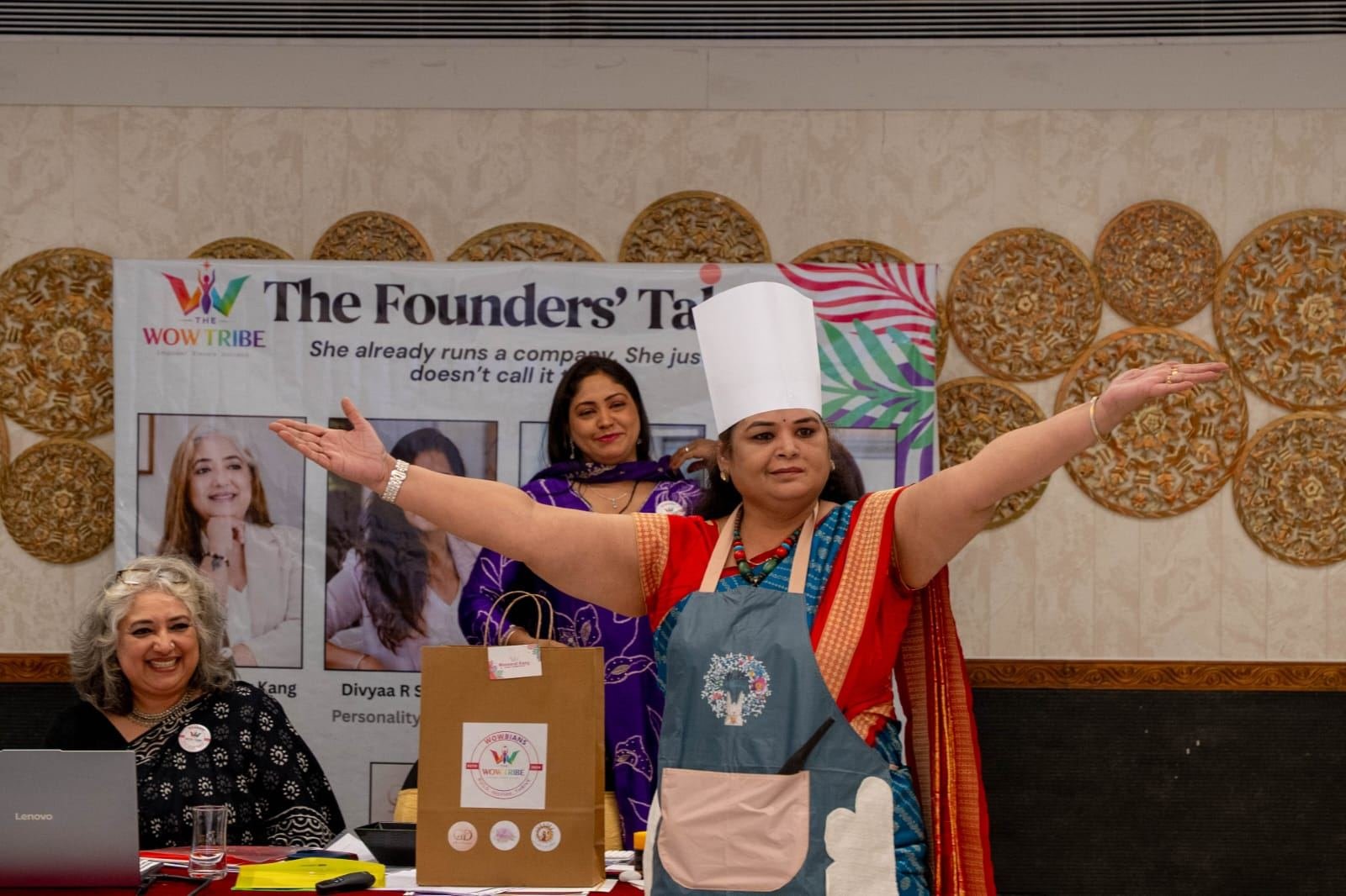 A founder presents, The Founders’ Table